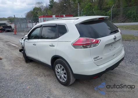 2015 Nissan Rogue S/Sl/Sv from USA, damaged, VIN 5N1AT2MV5FC824012